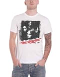 Miniatyrbild 1 av 3: Iggy Pop & The Stooges T Shirt Four Faces Album Cover Official Mens White
