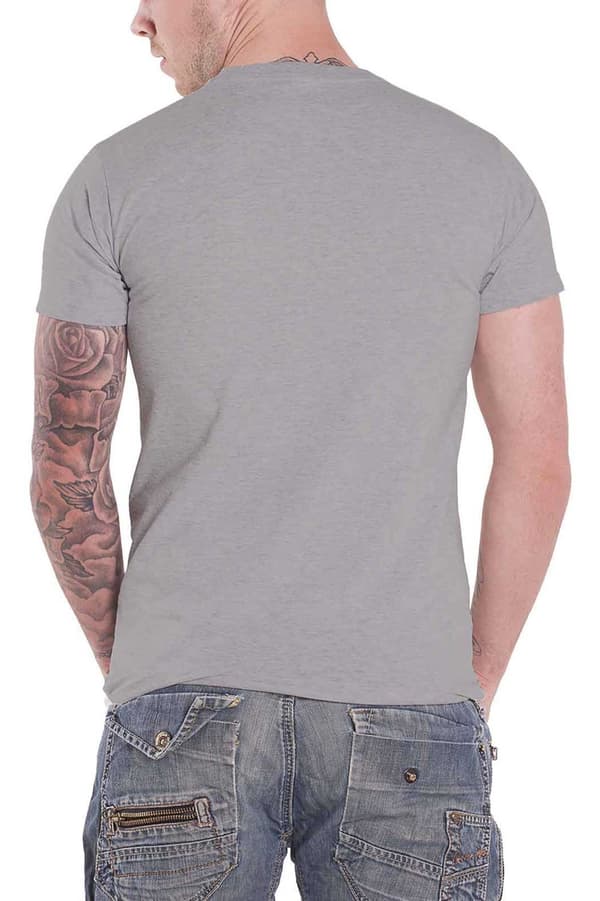 Yes T Shirt 90125 Album Band Logo Official Mens Grey