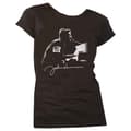 Miniatyrbild 4 av 4: John Lennon T Shirt People for Peace Logo Official Womens Skinny Fit Black