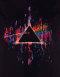 Miniatyrbild 2 av 3: Pink Floyd T Shirt Dark Side of the Moon Pink Splat Official Womens Skinny Fit