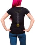 Miniatyrbild 2 av 4: Guns N Roses T Shirt Not In This Lifetime Tour Official Womens Skinny Fit Black