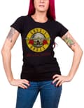 Miniatyrbild 1 av 4: Guns N Roses T Shirt Not In This Lifetime Tour Official Womens Skinny Fit Black