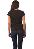 Miniatyrbild 2 av 4: David Bowie T Shirt X Smoke Red Logo Official Womens Skinny Fit Black