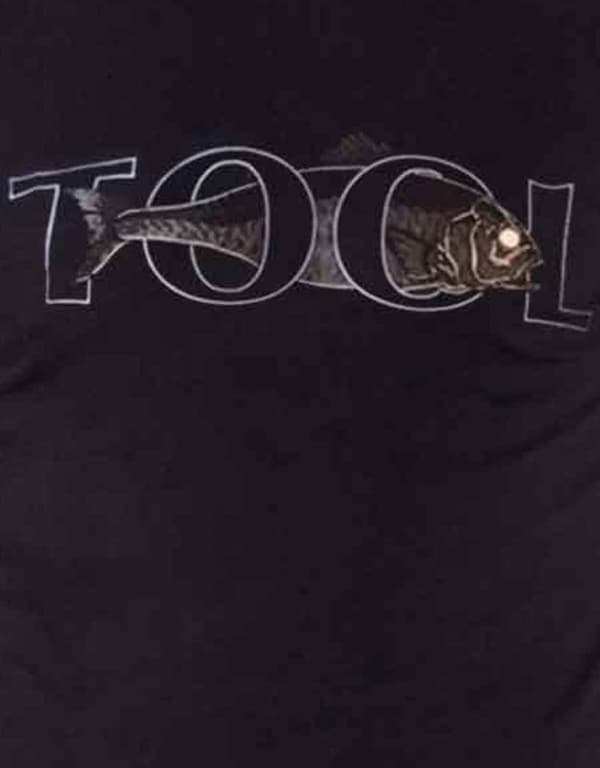 Tool T Shirt Fish Band Logo Official Unisex Black