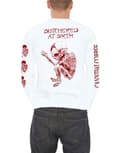 Miniatyrbild 2 av 2: Cannibal Corpse T Shirt Butchered At Birth Official Mens White Long Sleeve