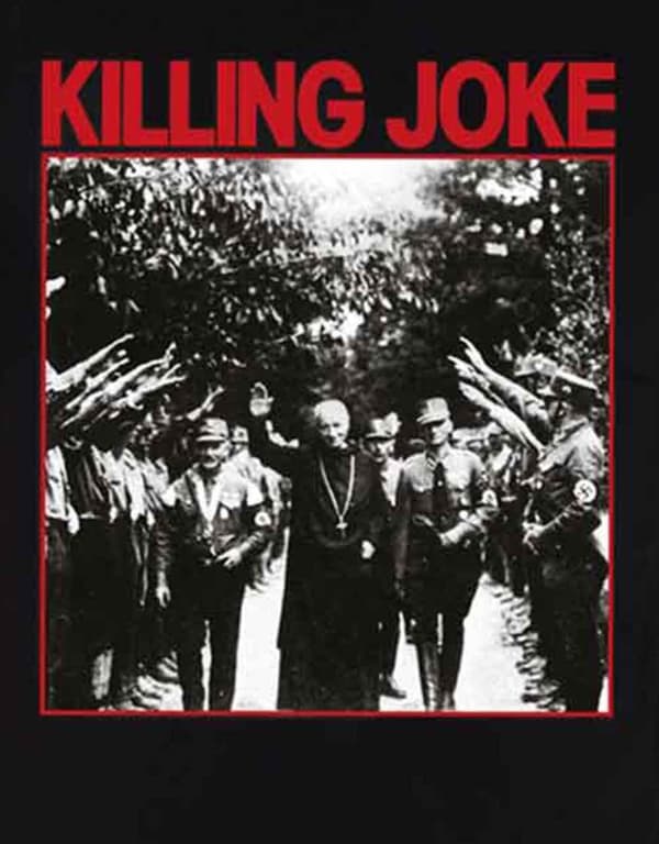 Killing Joke T Shirt Pope Band Logo Official Mens