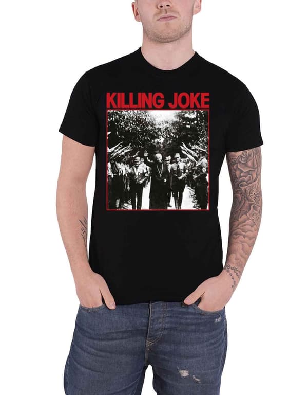 Killing Joke T Shirt Pope Band Logo Official Mens Black XL