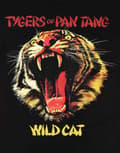 Miniatyrbild 3 av 4: Tygers Of Pan Tang T Shirt Wild Cat Album Band Logo Official Mens Black