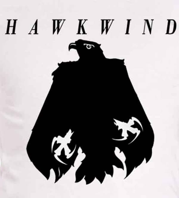 Hawkwind T Shirt Eagle Band Logo Lemmy Official Mens