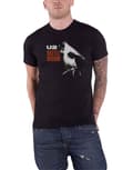 Miniatyrbild 1 av 4: U2 T Shirt Rattle & Hum Album Cover Band Logo Official Mens Black