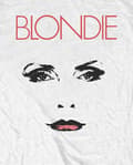 Miniatyrbild 3 av 4: Blondie T Shirt Staredown Band Logo Debbie Harry Official Mens White