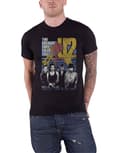 Miniatyrbild 1 av 4: U2 T Shirt Bullet The Blue Sky Band Logo Official Mens Black
