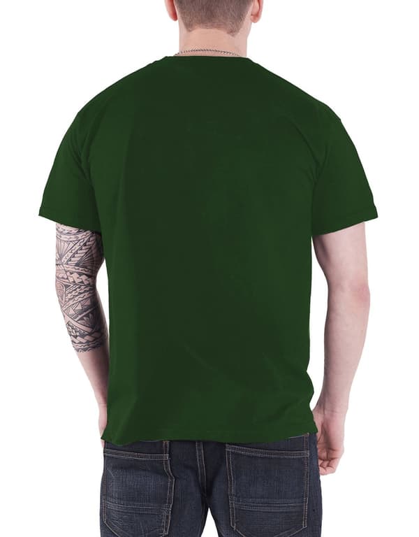 Jimi Hendrix T Shirt Let Me Live Official Mens Khaki Green