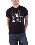 Miniatyrbild 1 av 4: Bruce Springsteen T Shirt E Street Band Logo Guitar Stance Official Mens Black