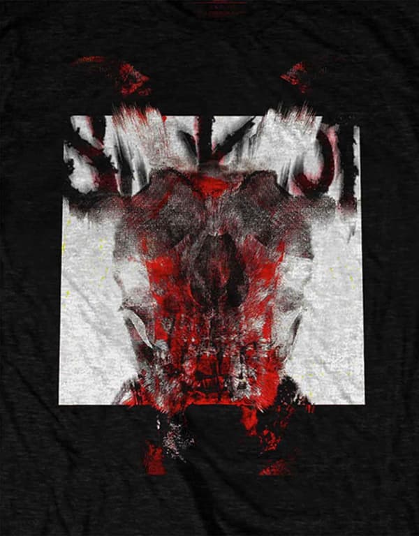 Slipknot T Shirt All Out Life Devil Single Blur Band Logo Official Mens Black