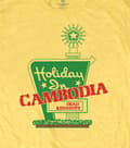 Miniatyrbild 3 av 4: Dead Kennedys T Shirt Holiday in Cambodia Band Logo Official Mens Yellow