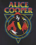 Miniatyrbild 3 av 4: Alice Cooper T Shirt Snake Skin Mad House Band Logo Official Mens Black