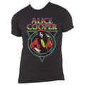 Miniatyrbild 4 av 4: Alice Cooper T Shirt Snake Skin Mad House Band Logo Official Mens Black