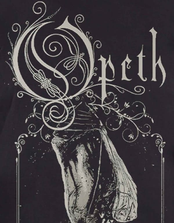 Opeth T Shirt Chrysalis leave it all behind you logo Official Mens Black