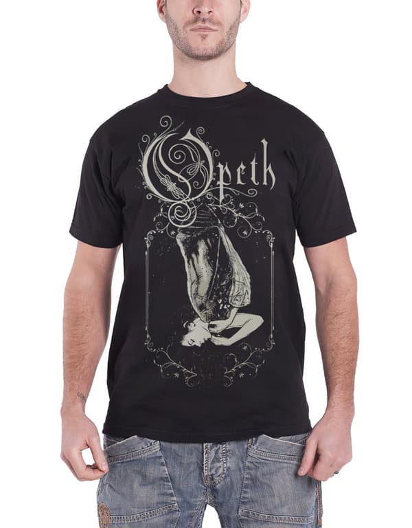 Opeth T Shirt Chrysalis leave it all behind you logo Official Mens Black