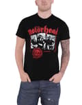 Miniatyrbild 1 av 4: Motorhead T Shirt Stamped Warpig Seal Band Logo Official Mens Black