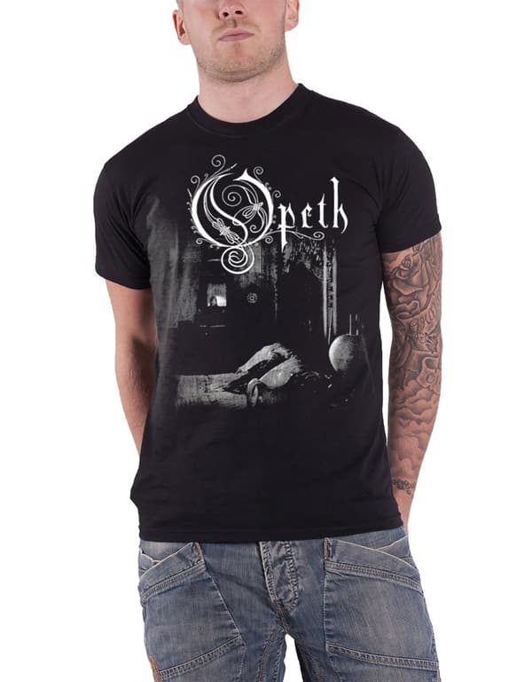 Opeth T Shirt Deliverance Band Logo Official Mens Black