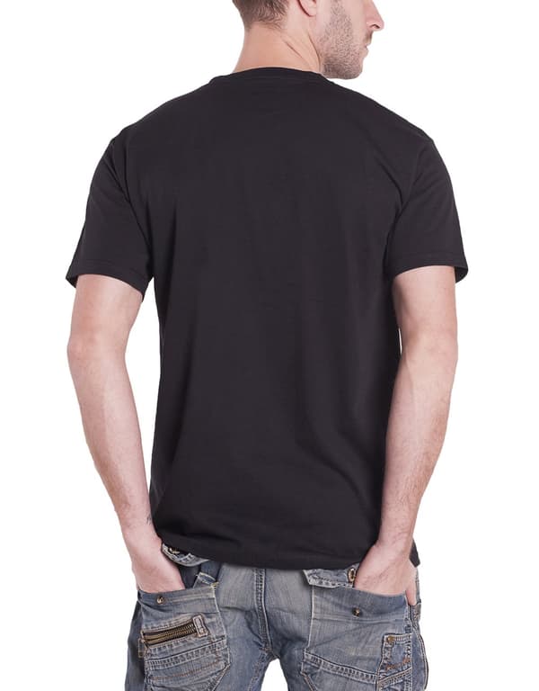 Johnny Cash T Shirt Straight Stare portrait logo  Official Mens Black