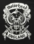 Miniatyrbild 3 av 4: Motorhead T Shirt Warpig Crossed Swords England Crest Official Mens Black