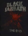 Miniatyrbild 3 av 4: Black Sabbath T Shirt The End World Tour Mushroom Cloud Official Unisex Black