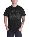 Miniatyrbild 1 av 4: Pink Floyd T Shirt See Emily Play band logo Official Mens distressed Black L