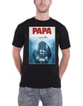 Miniatyrbild 1 av 4: Ghost T Shirt Papa Emeritus Jaws Band Logo Official Mens Black