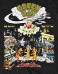 Miniatyrbild 3 av 4: Green Day T Shirt 1994 Tour Dookie Official Vintage Mens Black