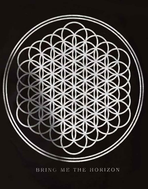 Bring Me The Horizon T Shirt Sempiternal Tour BMTH Official Mens Black