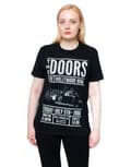 Miniatyrbild 1 av 4: The Doors T Shirt Live Hollywood Bowl flyer band logo Official Unisex Black