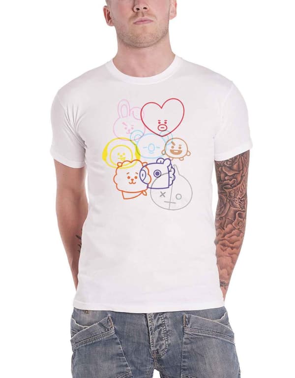 Canguro K-pop Bts Bt21 Tata Chimmy Koya Rj Shooky Unisex | Meses Sin