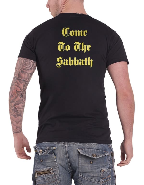 Electric Wizard T Shirt Come to the Sabbath band Logo Official Mens Black