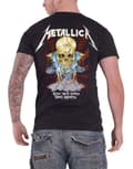 Miniatyrbild 2 av 4: Metallica T Shirt Doris band logo Official Mens Black