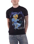 Miniatyrbild 1 av 4: Metallica T Shirt Doris band logo Official Mens Black