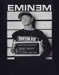 Miniatyrbild 2 av 3: Eminem T Shirt Arrest logo slim shady Official Womens Skinny Fit Black