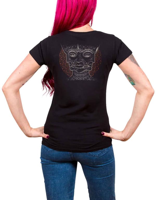 Tool T Shirt Shaded Box Band Logo Official Womens Skinny Fit Black