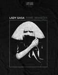Miniatyrbild 3 av 4: Lady Gaga T Shirt Fame Monster Official Mens Black