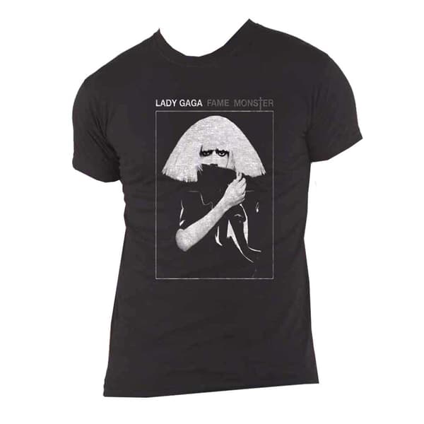 Lady Gaga T Shirt Fame Monster Official Mens Black