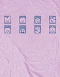 Miniatyrbild 3 av 4: Official BT21 T Shirt BTS Group Squares K-Pop Koya Shooky Mang Official Unisex