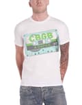 Miniatyrbild 1 av 4: CBGB T Shirt Cassette Tape logo Official Mens White sub dye