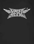 Miniatyrbild 3 av 4: Babymetal T Shirt Distressed Band Logo Official Mens Black