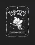 Miniatyrbild 3 av 4: Disenchantment T Shirt Sagantha Whiskey Logo Official Mens Black