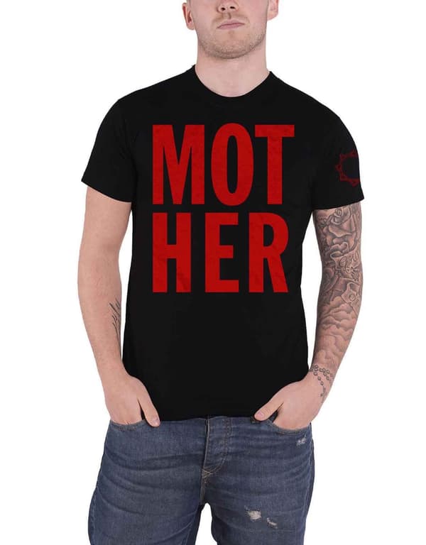 Faith No More T Shirt MF Stacked Band Logo Official Mens Black