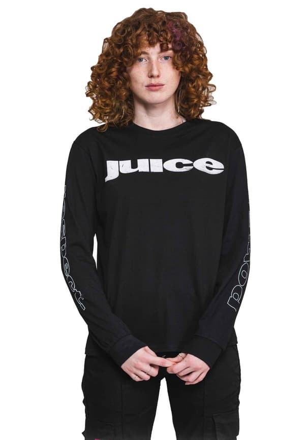 Tupac T Shirt 2PAC Respect Logo Official Long Sleeve Black Unisex