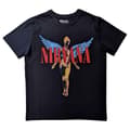 Miniatyrbild 1 av 4: Nirvana T Shirt In Utero Angelic Band Logo Official Mens Black