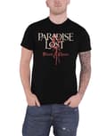 Miniatyrbild 1 av 4: Paradise Lost T Shirt Blood And Chaos Band Logo Official Mens Black